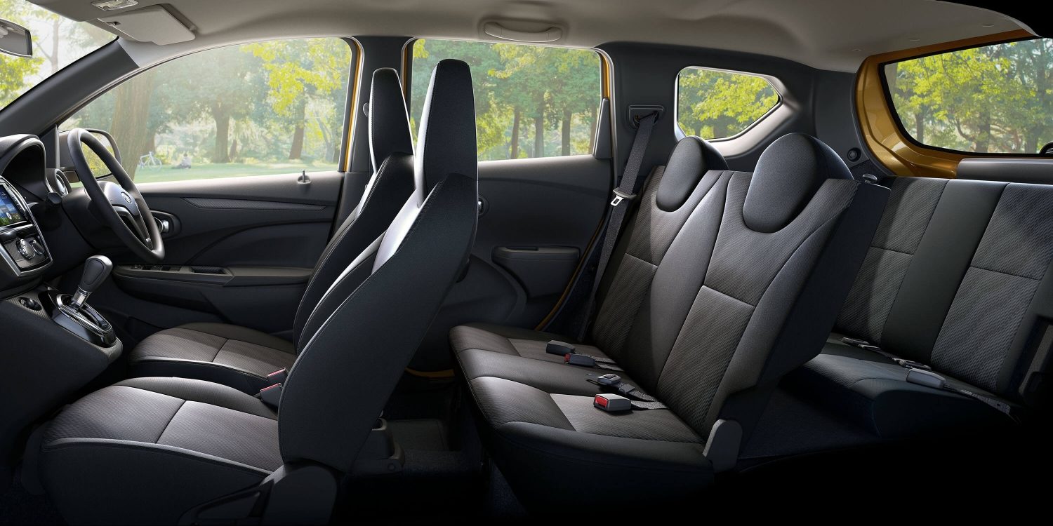 Datsun Cross cabin with 3-row seating