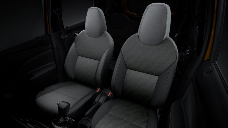 Datsun Cross interior front seats